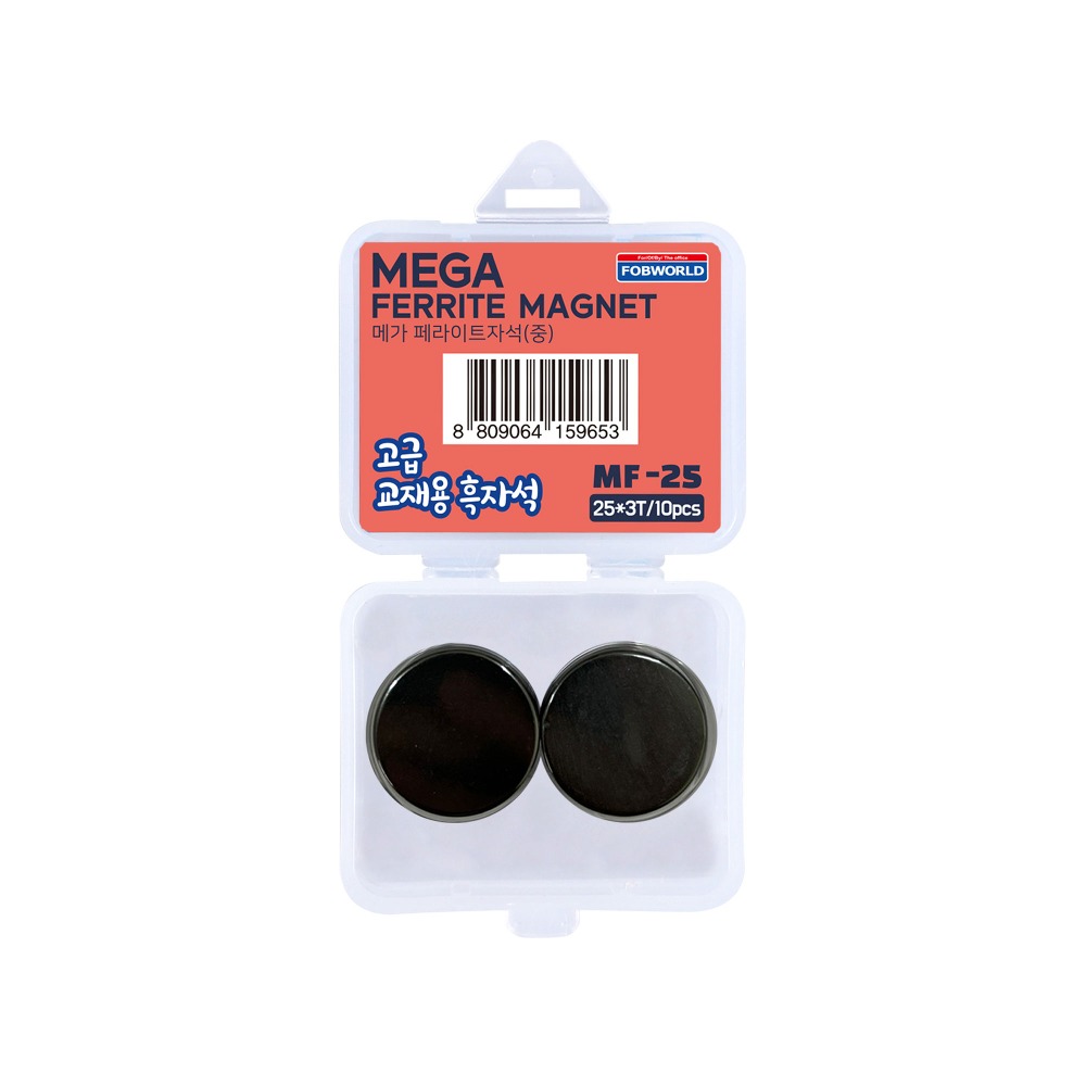 [MF-25] Mega Ferrite magnet (M/20*3T/10pcs)